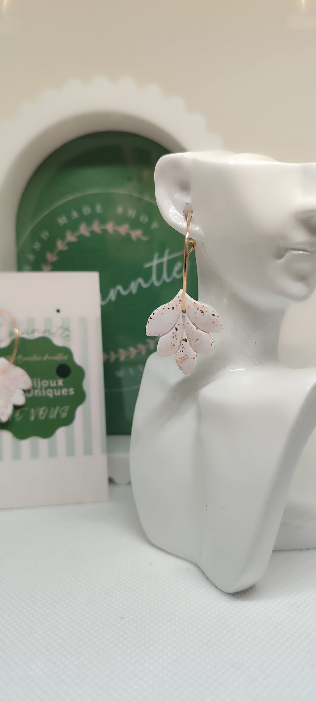 Boucles d'oreilles Savane