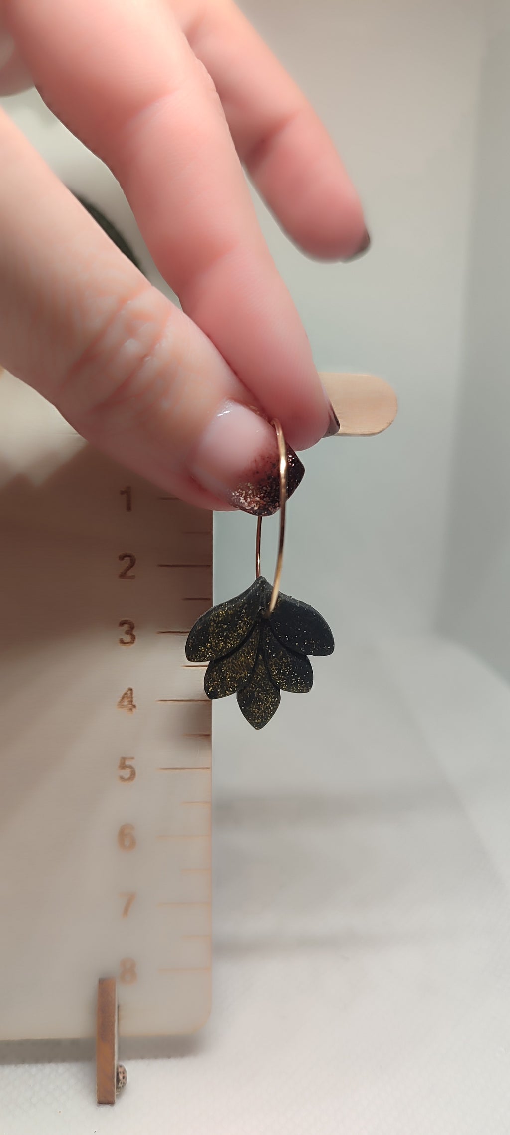 Boucles d'oreilles Feuille