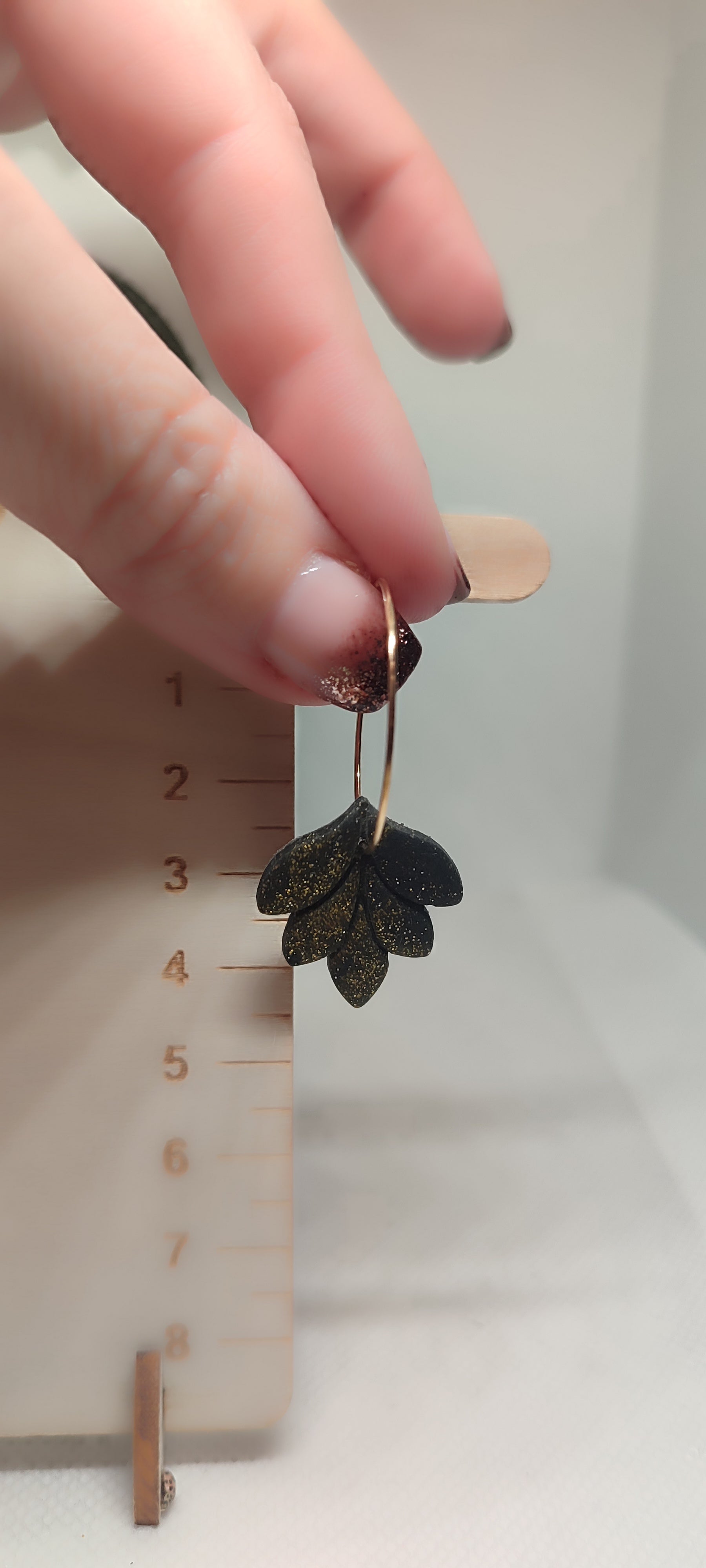 Boucles d'oreilles Feuille