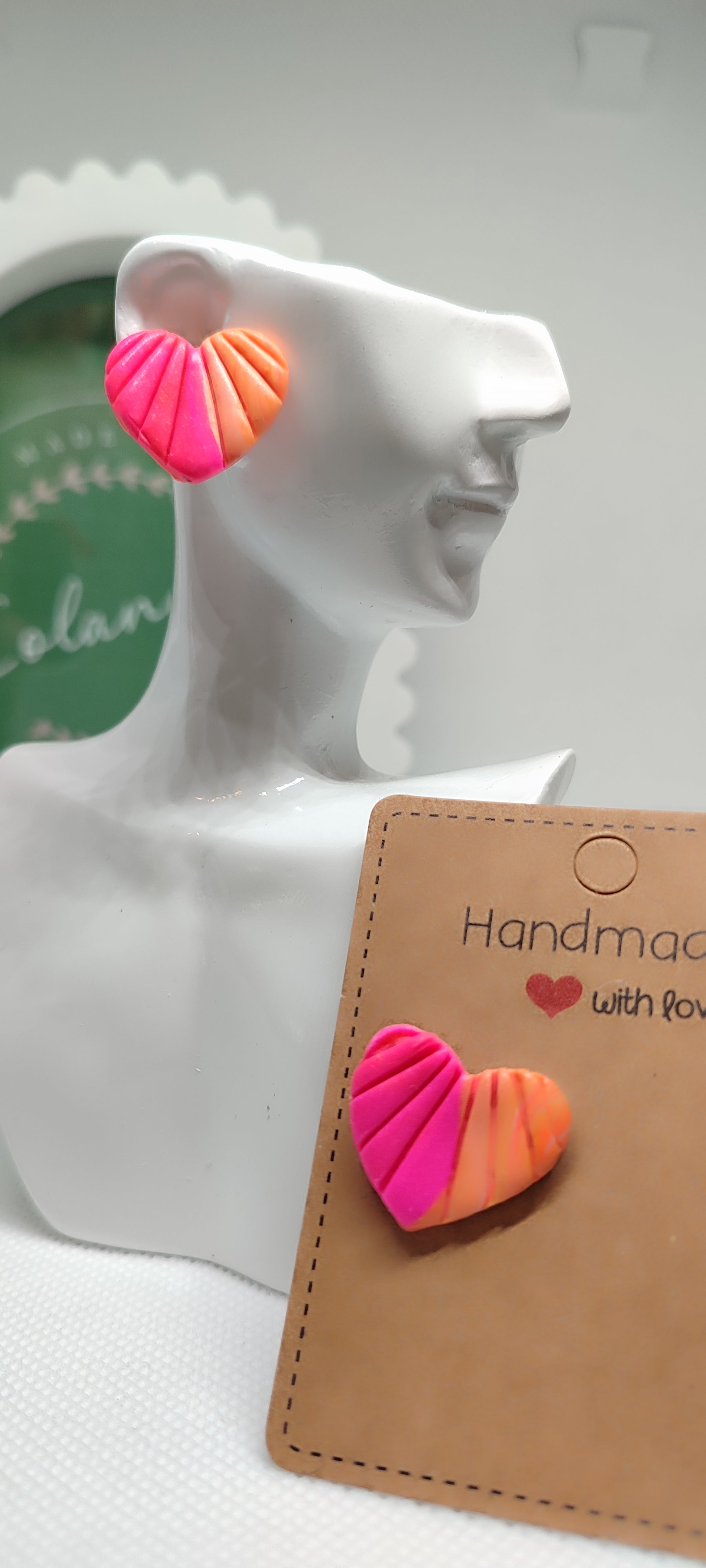 Boucles d'oreilles Coeur