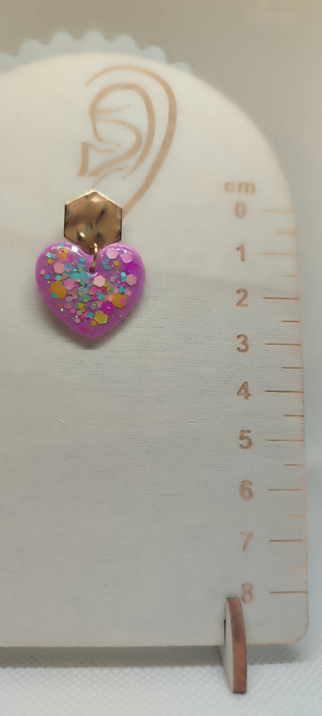 Boucles d'oreilles, fait main ,St Valentin