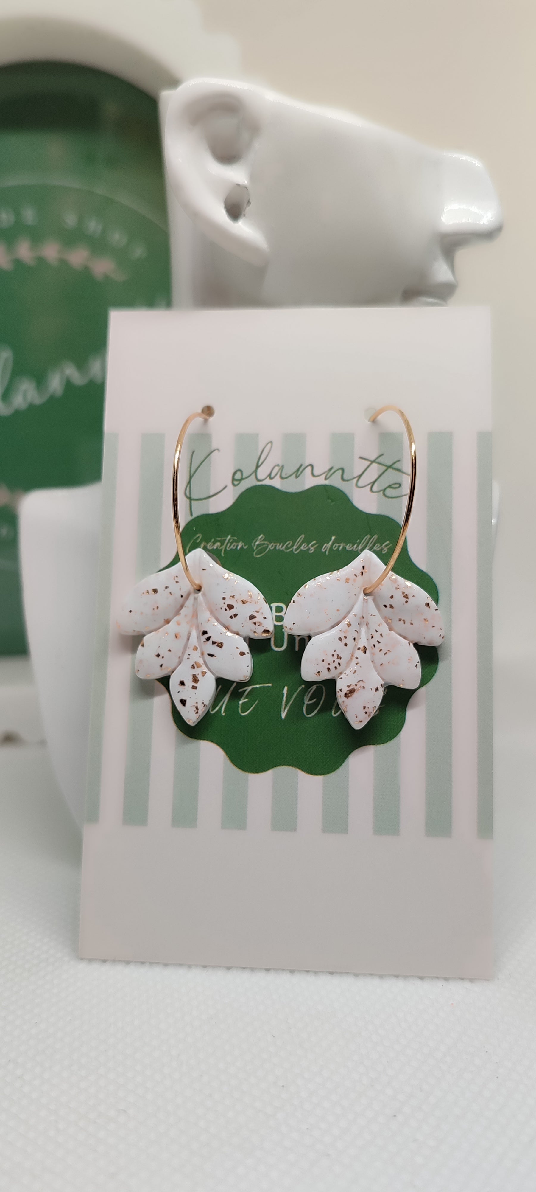 Boucles d'oreilles Savane