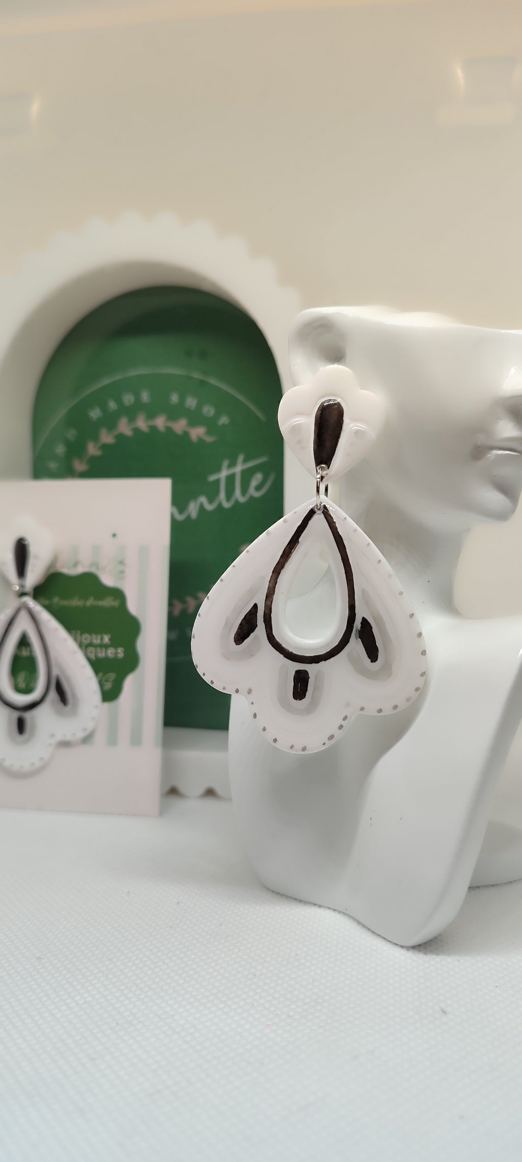 Boucles d'oreilles Savane