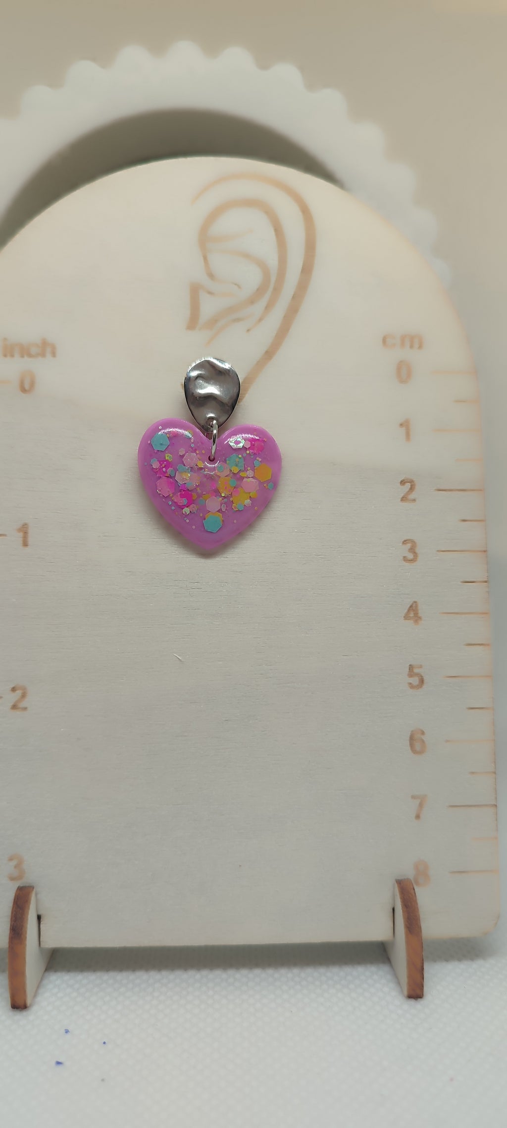 Boucles d'oreilles, fait main ,St Valentin