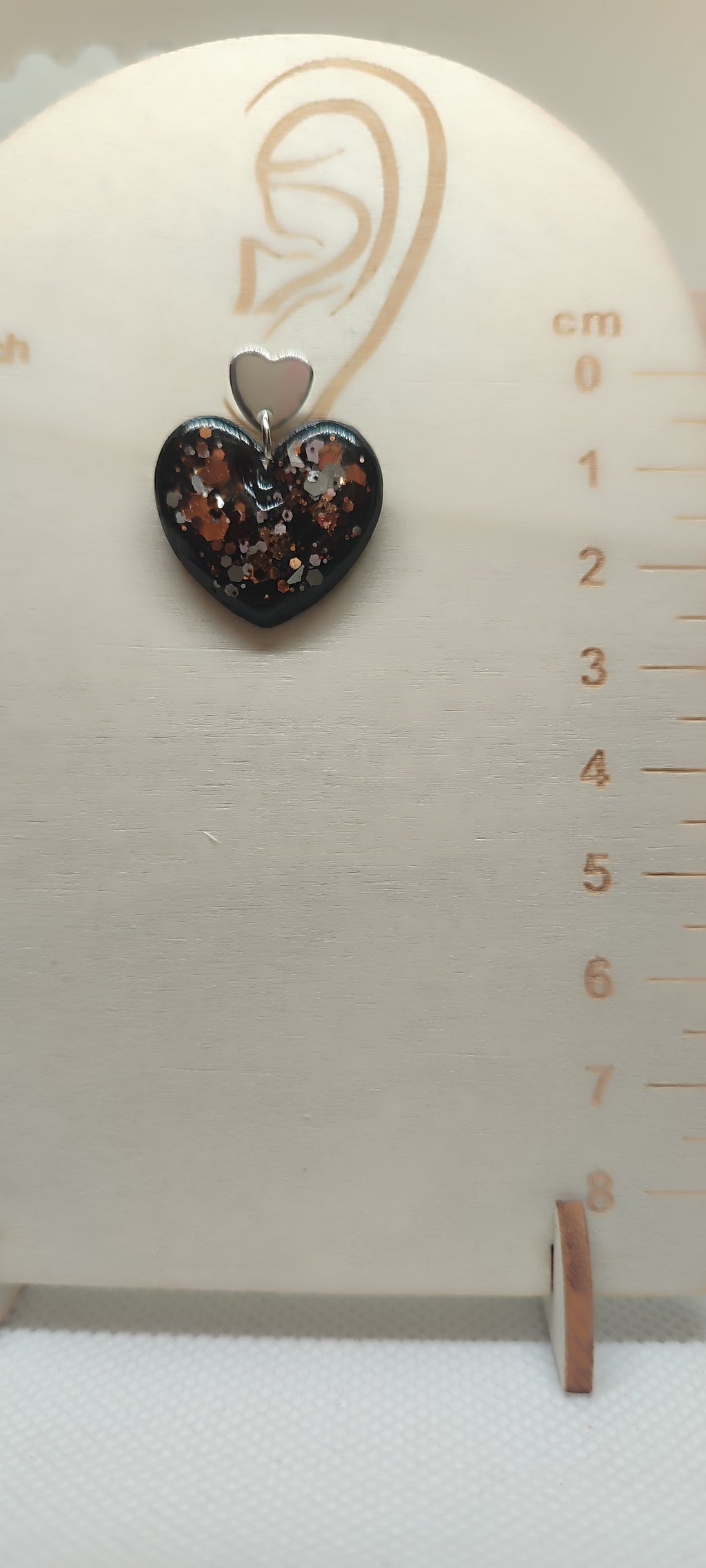 Boucles d'oreilles, fait main ,St Valentin