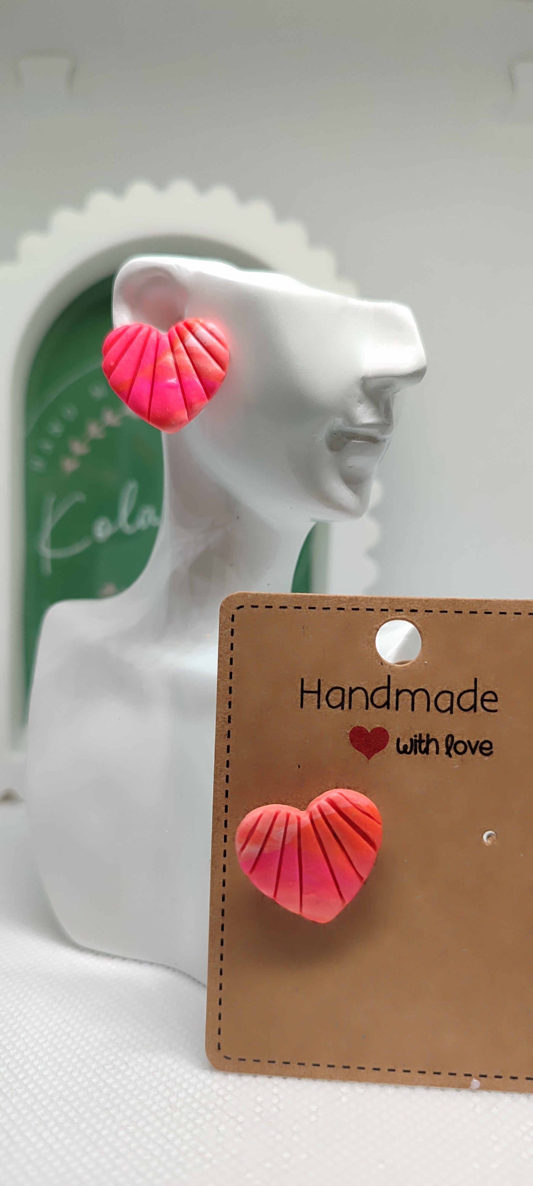 Boucles d'oreilles Coeur