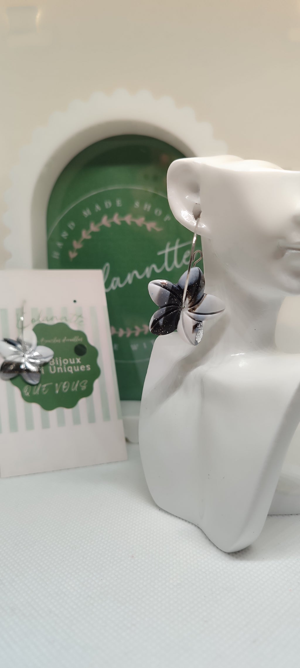 Boucles d'oreilles Savane