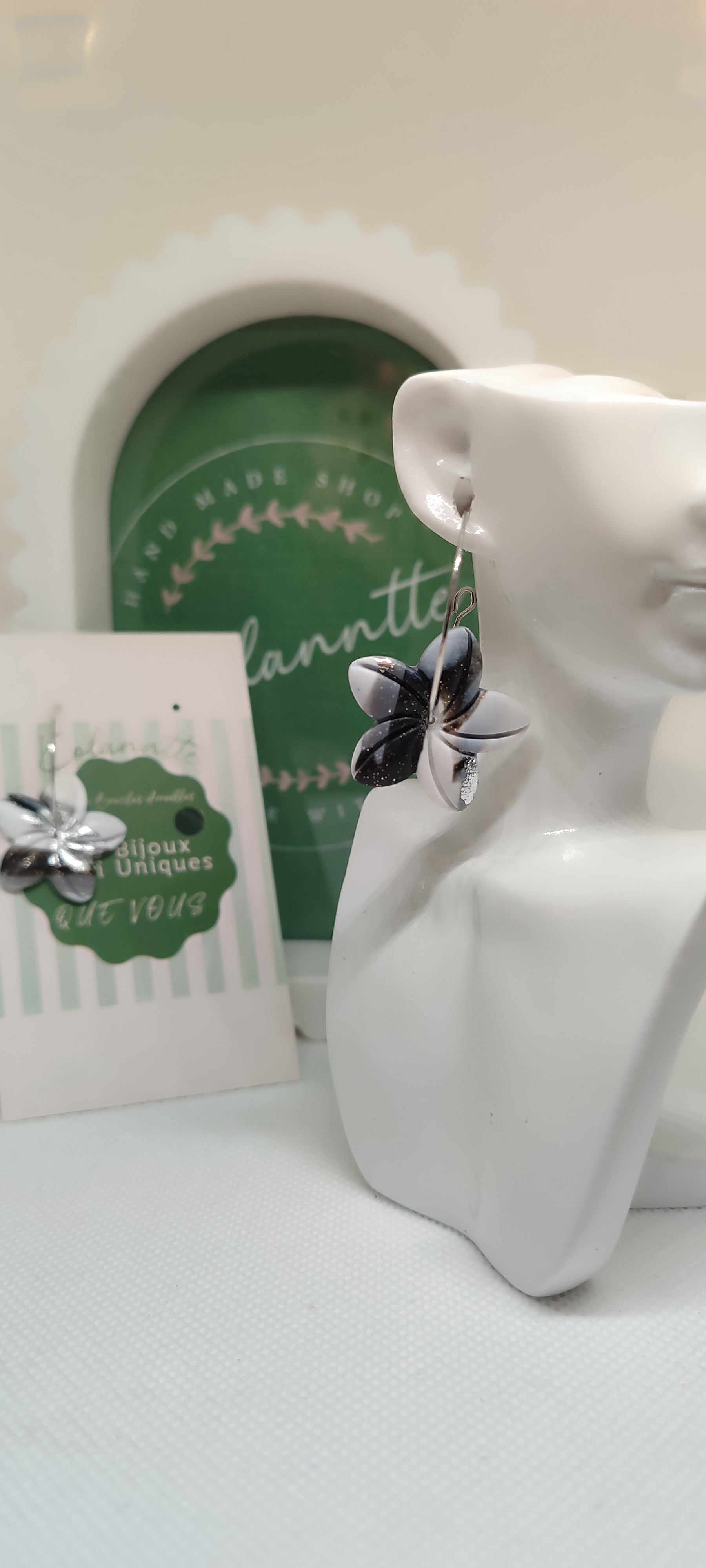 Boucles d'oreilles Savane
