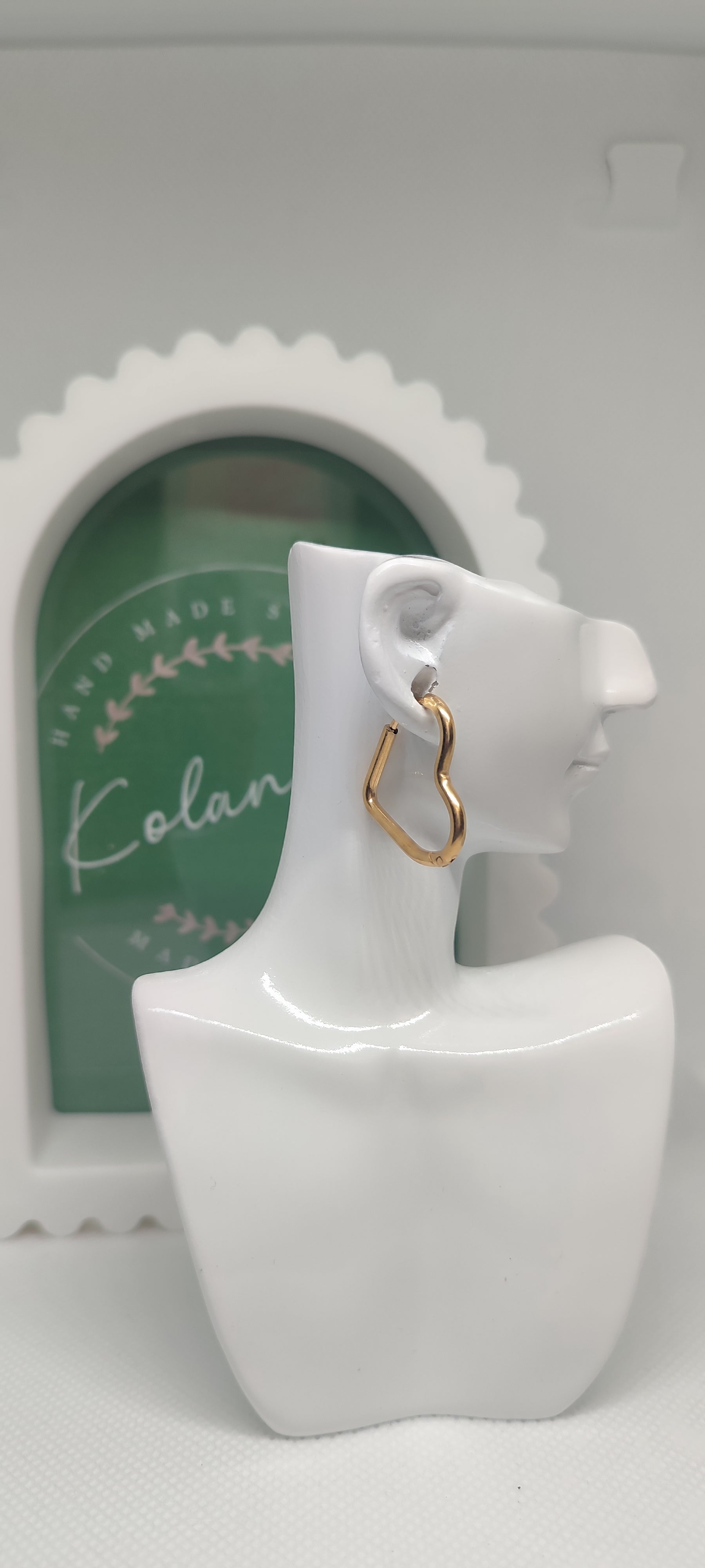 Créole coeur 22mm