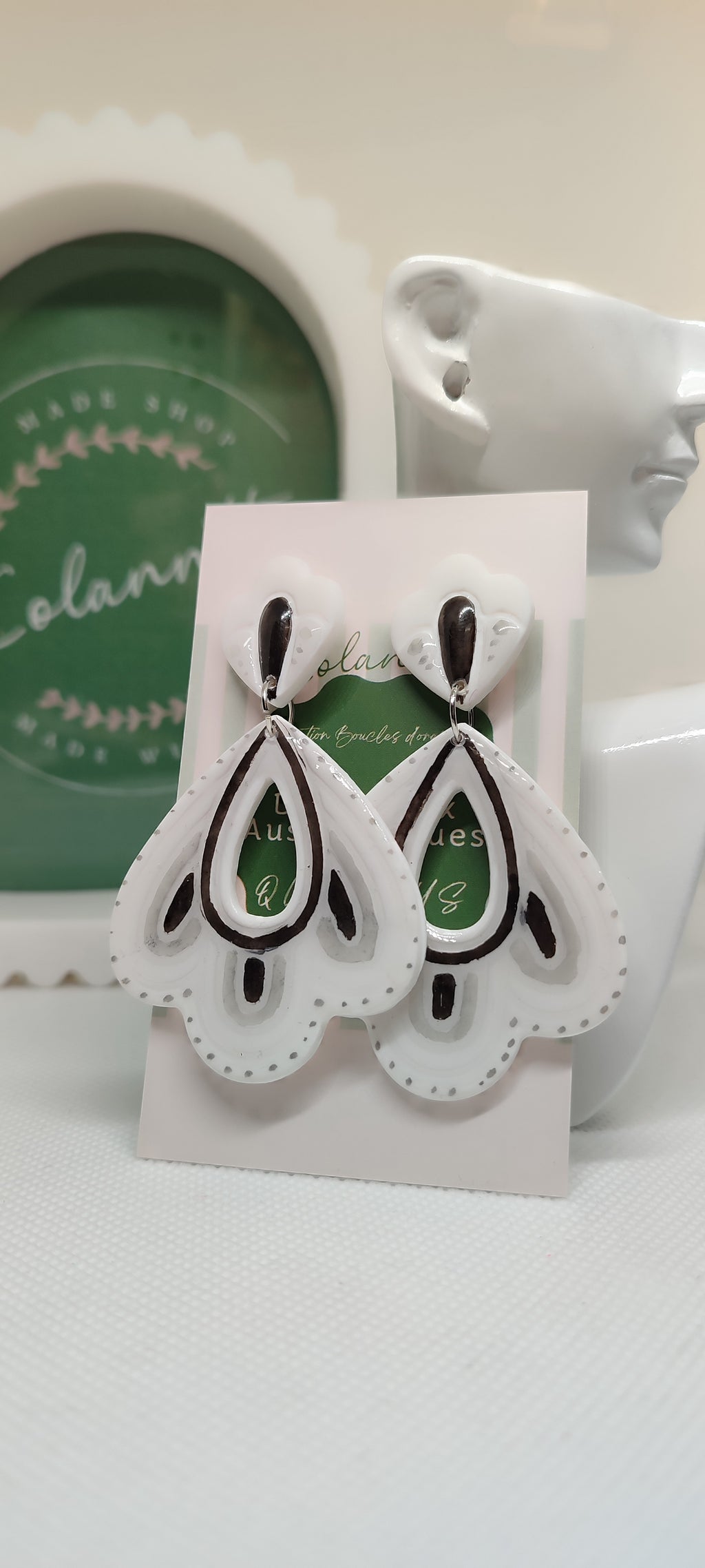 Boucles d'oreilles Savane