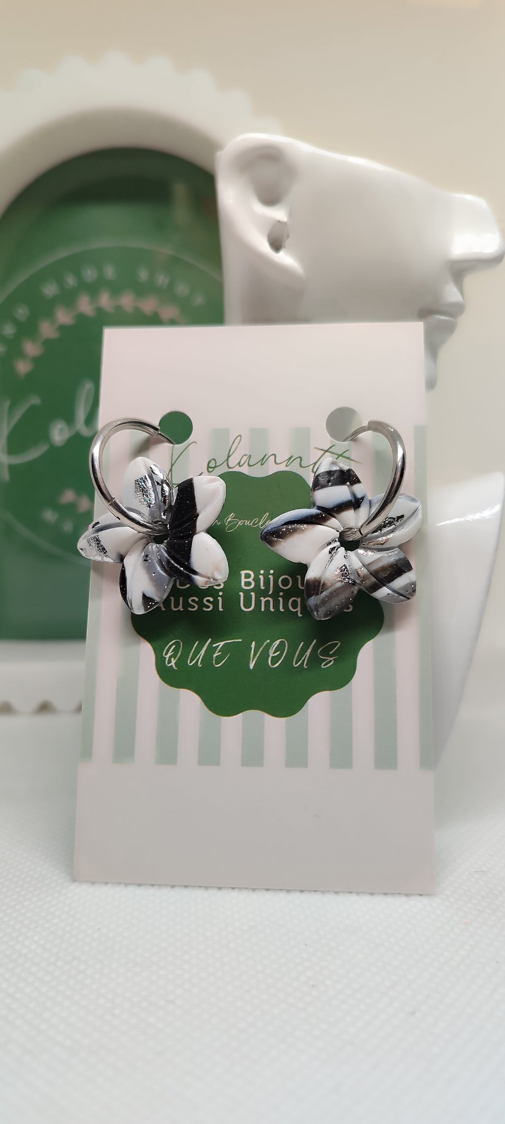 Boucles d'oreilles Savane