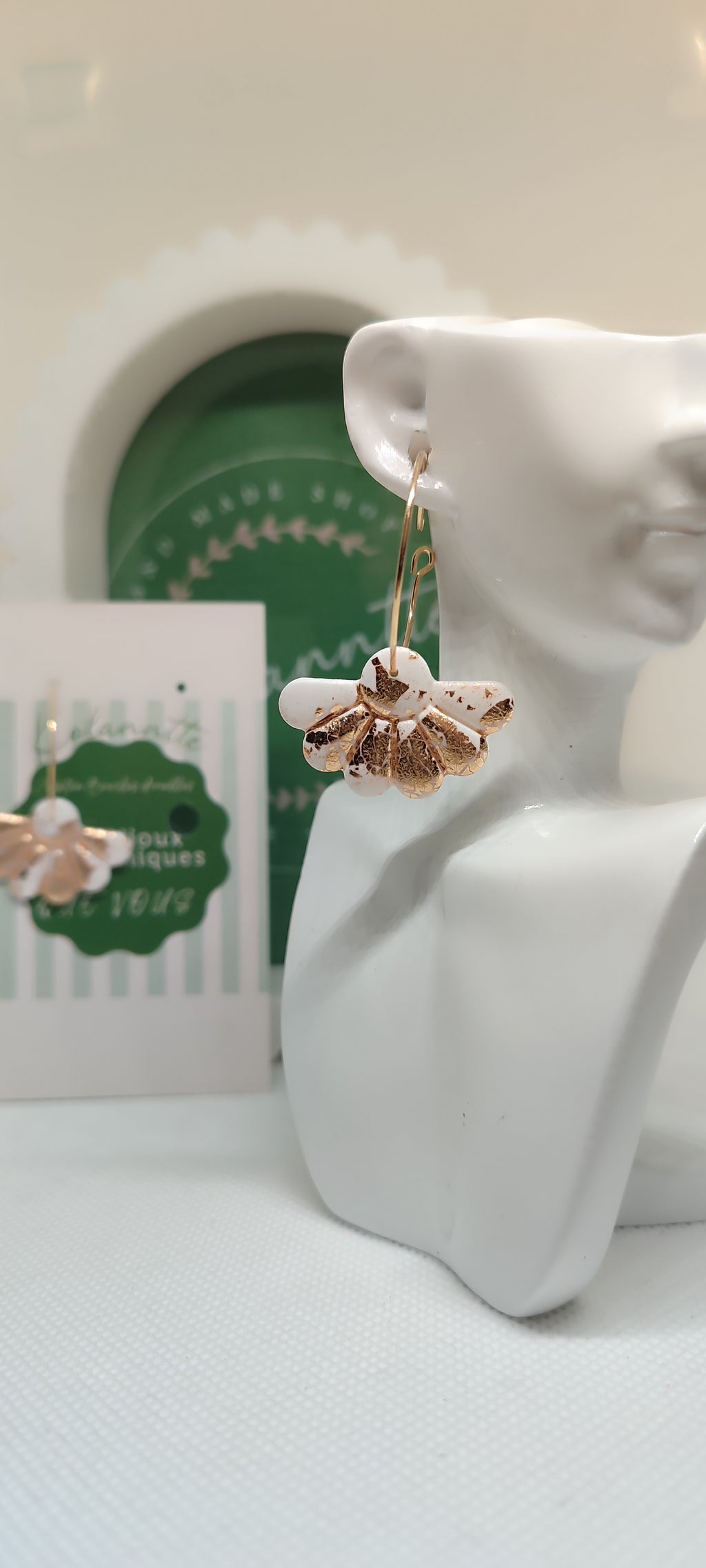 Boucles d'oreilles Savane