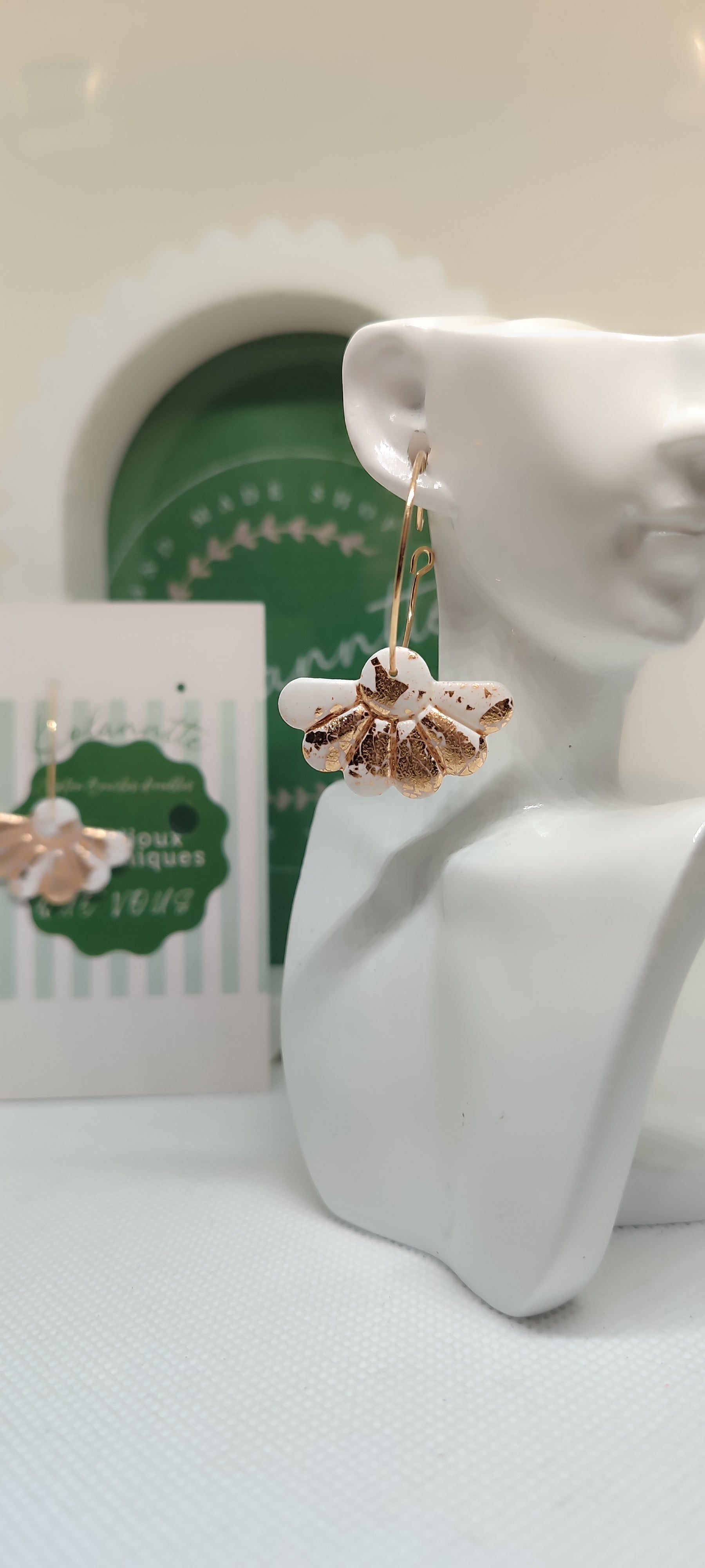 Boucles d'oreilles Savane