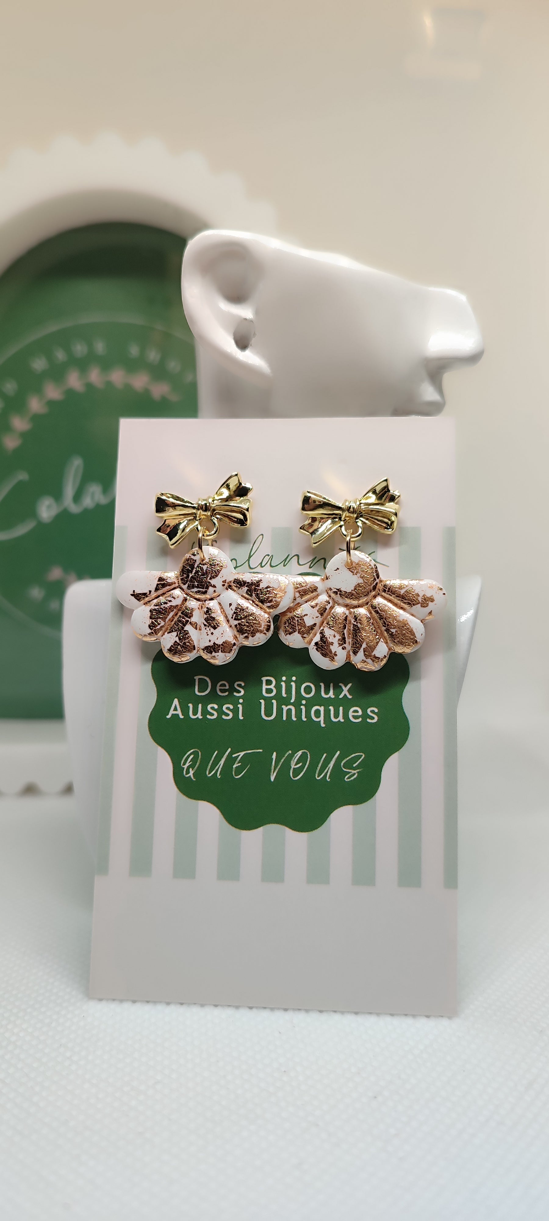 Boucles d'oreilles Savane