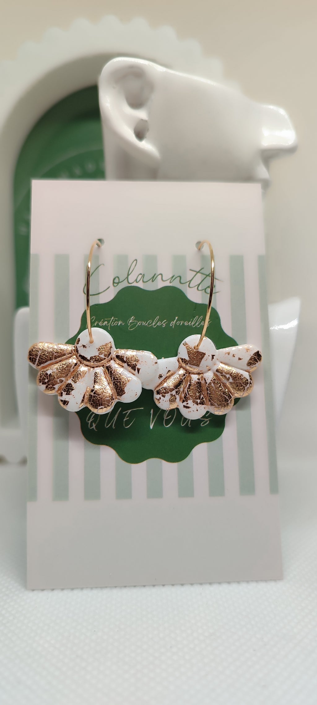 Boucles d'oreilles Savane