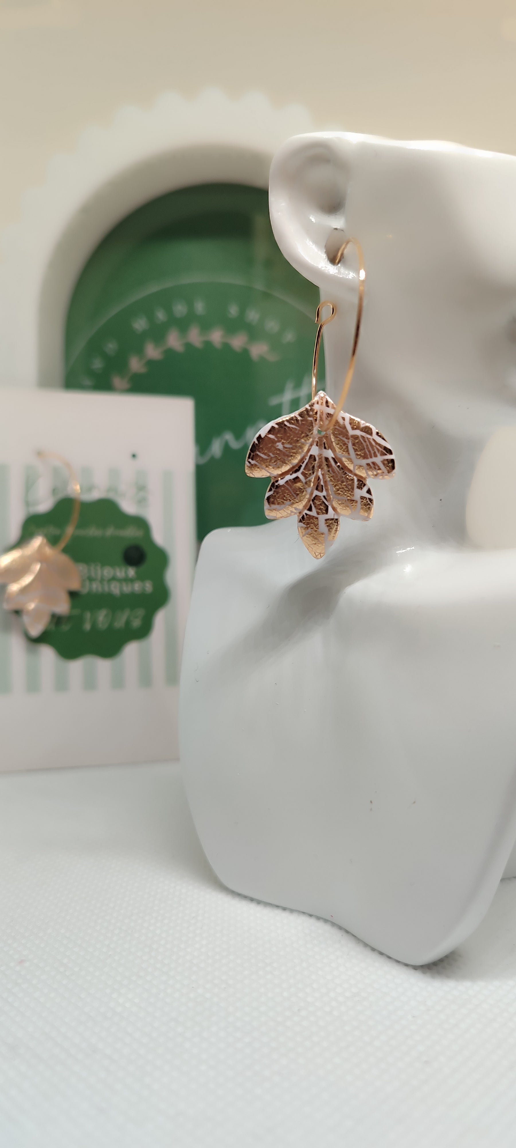 Boucles d'oreilles Savane
