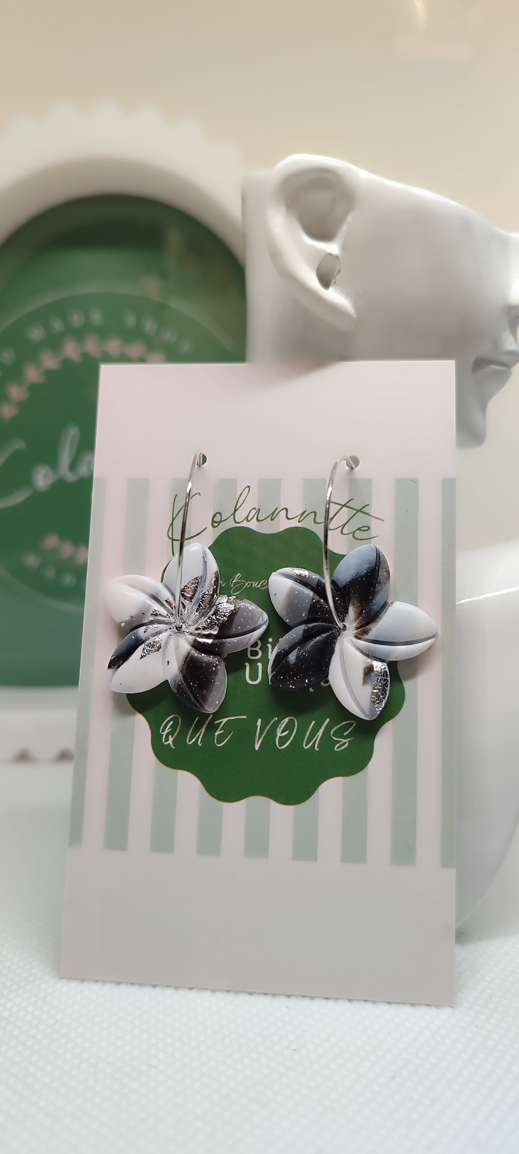 Boucles d'oreilles Savane